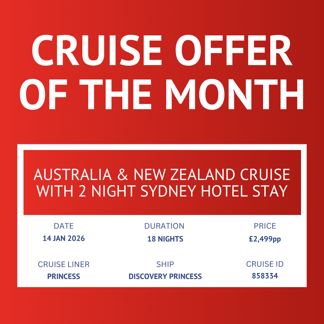 Cruise Offer Of The Month- Text