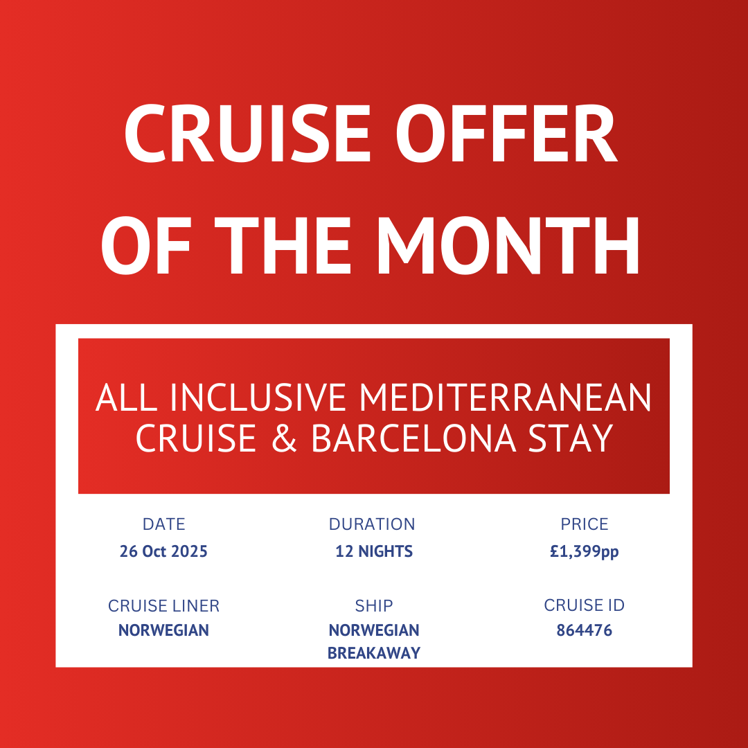 Cruise Offer Of The Month- Text