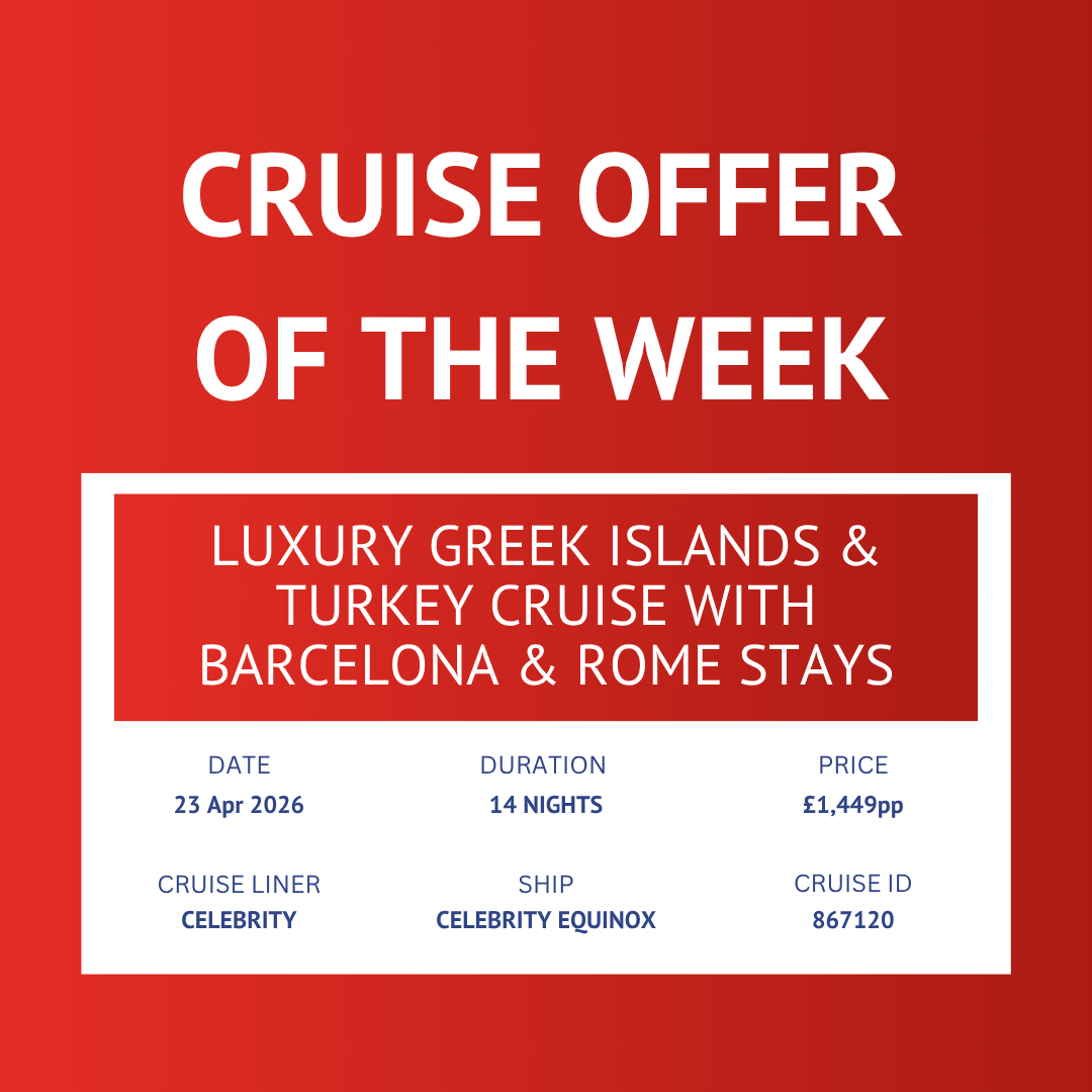 Cruise Offer Of The Month- Text