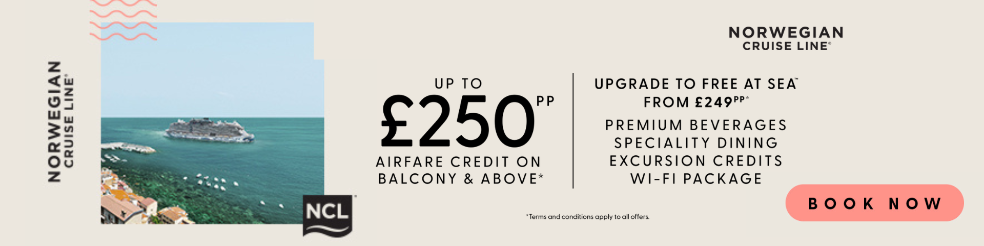 NCL Cruise Offer