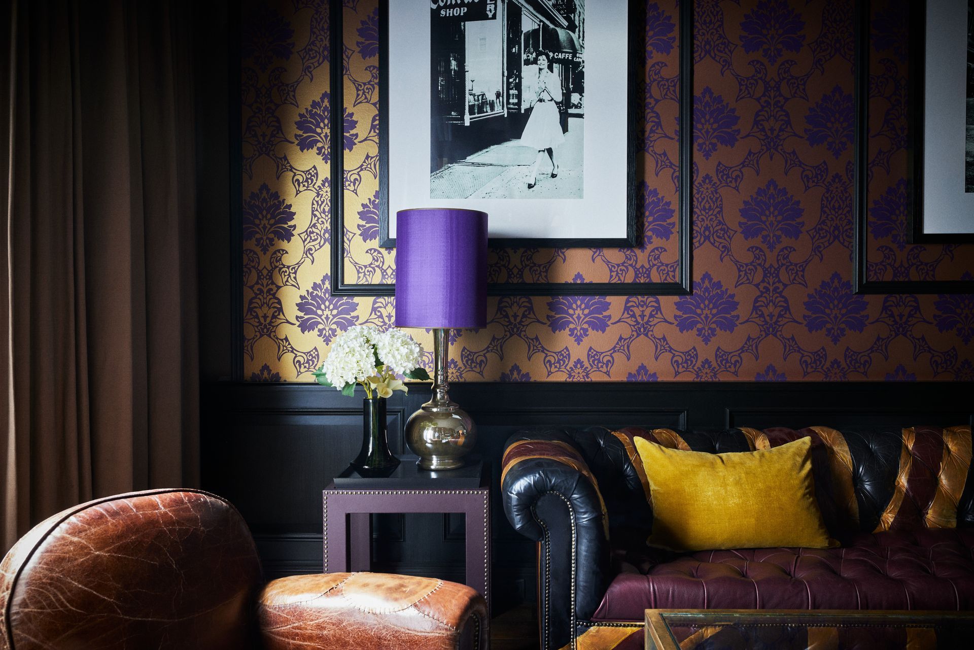 Tagungsraum Library mit Chesterfield Sofa im The George Hotel