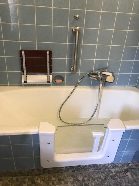 Wannentür Barrierefreiheit