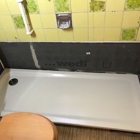 Dusche Umbau Wanne ebenerdig Barrierefrei