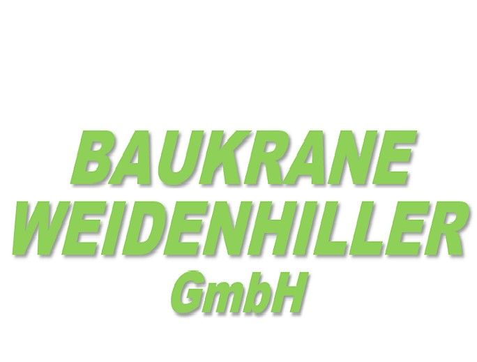 Baukrane Weidenhiller GmbH | Walting | Logo