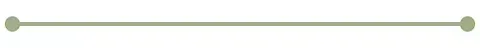 Una línea horizontal recta de color verde claro con extremos redondeados sobre un fondo blanco.