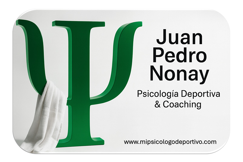 Juan Pedro Nonay, Psicólogo deportivo