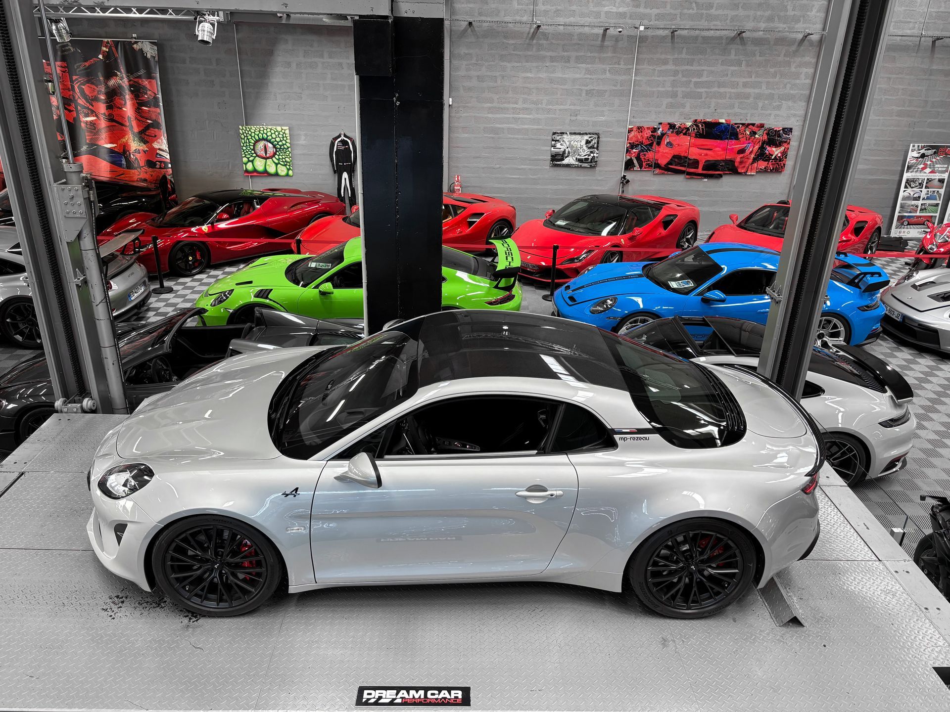 ALPINE A110 S – MP REZEAU – toit carbone – caméra – 110 exemplaires