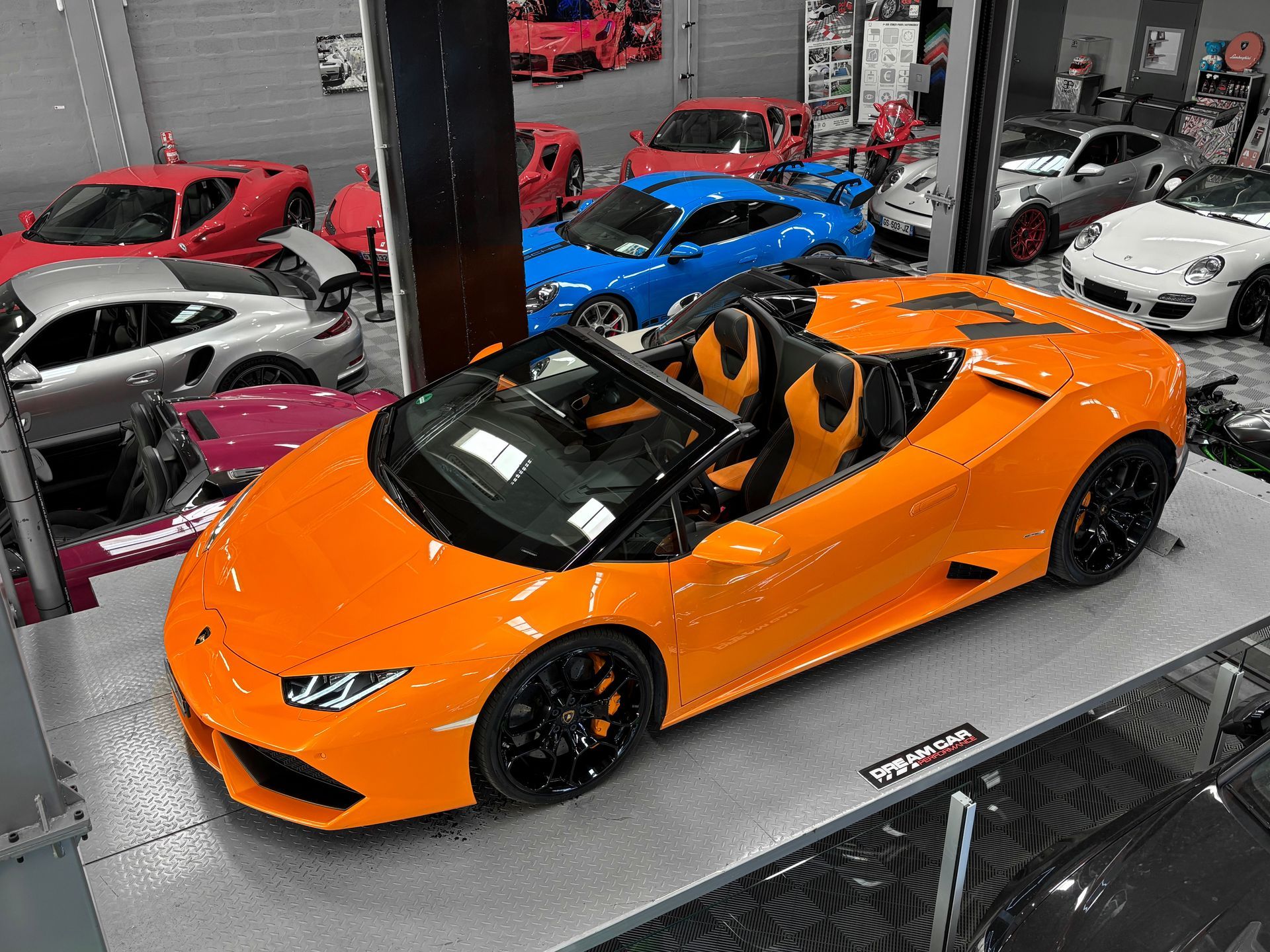 Lamborghini HURACAN SPYDER 610 4 – ARANCIO BOREALIS – PPF – LIFT