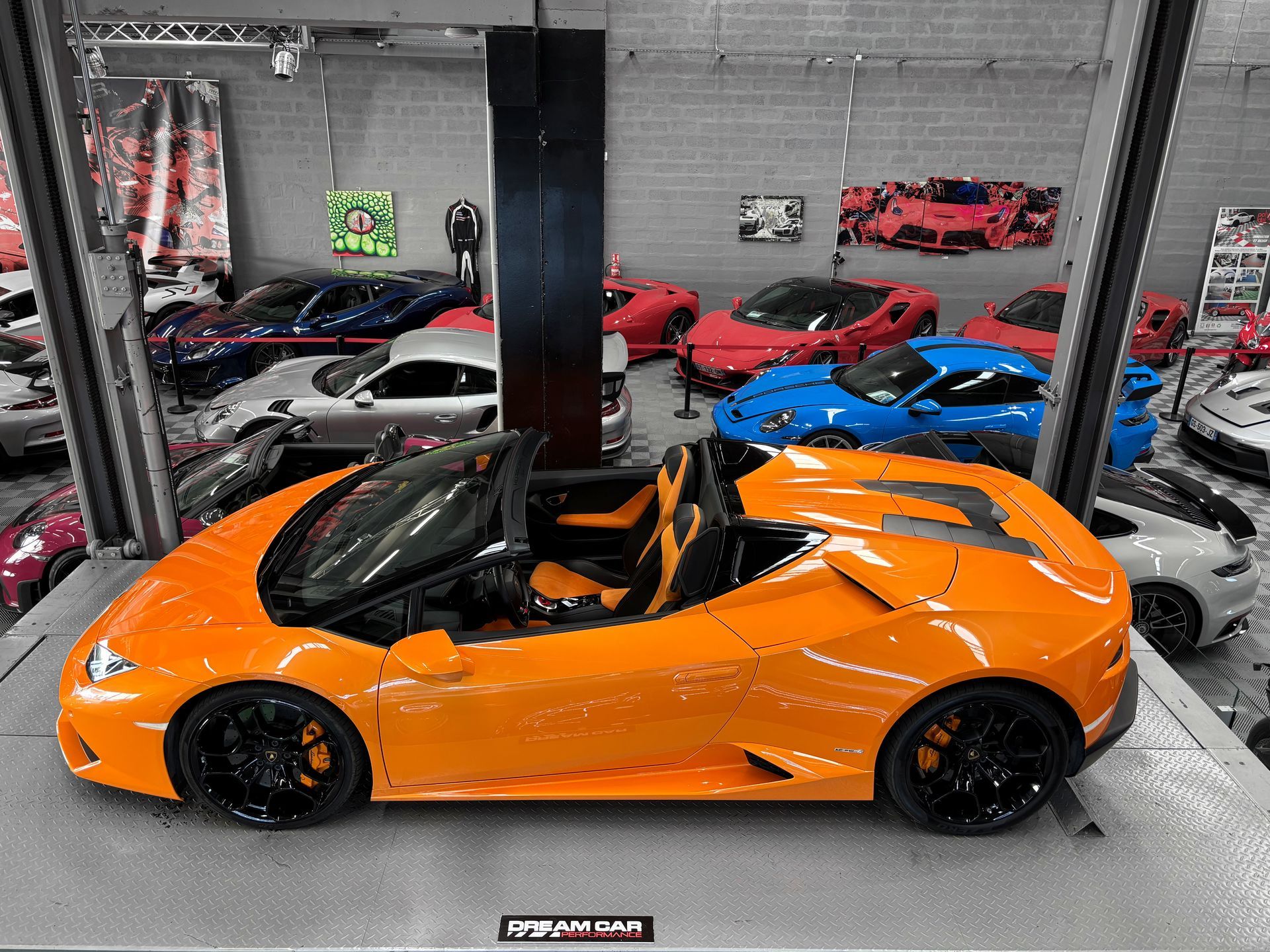 Lamborghini HURACAN SPYDER 610 4 – ARANCIO BOREALIS – PPF – LIFT