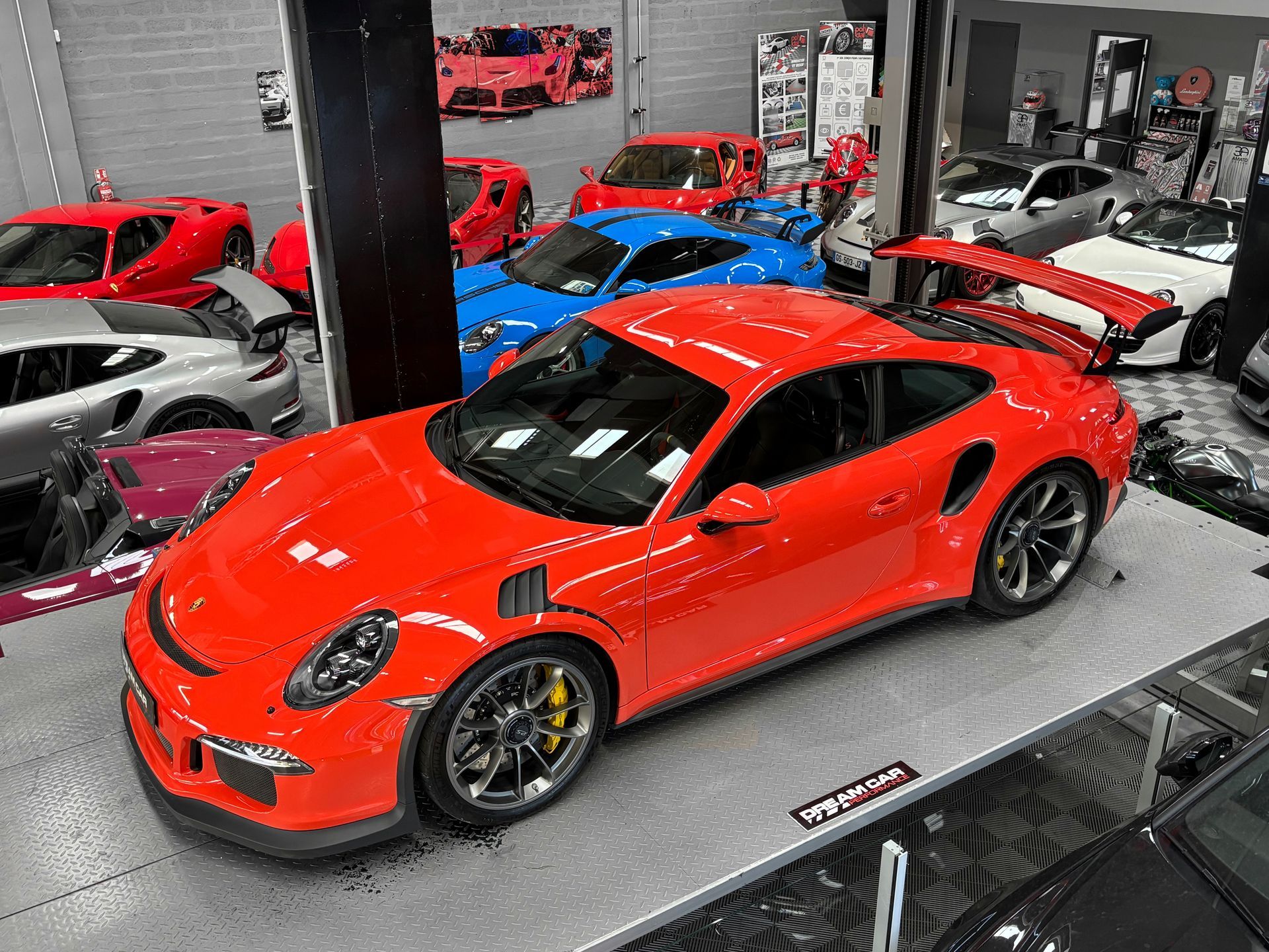 Porsche 991 GT3 RS – ORANGE FUSION – TVA APPARENTE – SUIVI PORSCHE