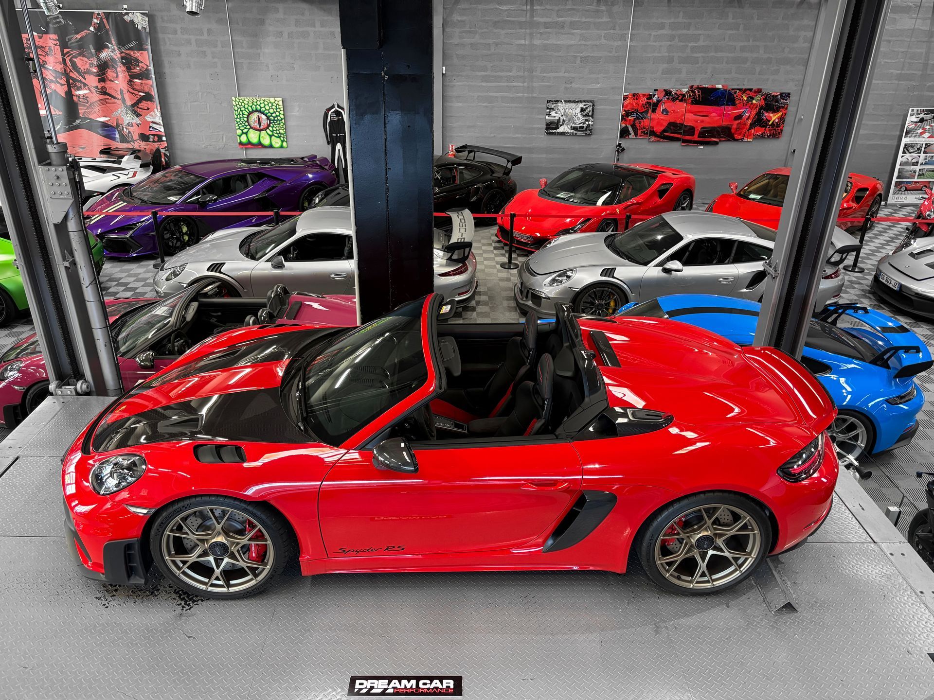 Porsche 718 SPYDER RS – MALUS PAYÉ – PREMIERE MAIN – PACK WEISSACH