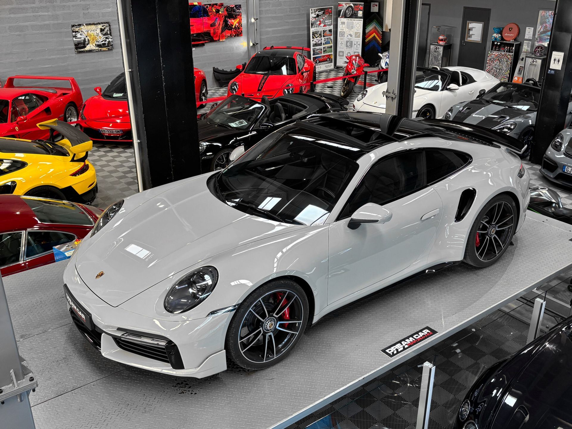 Porsche blanche