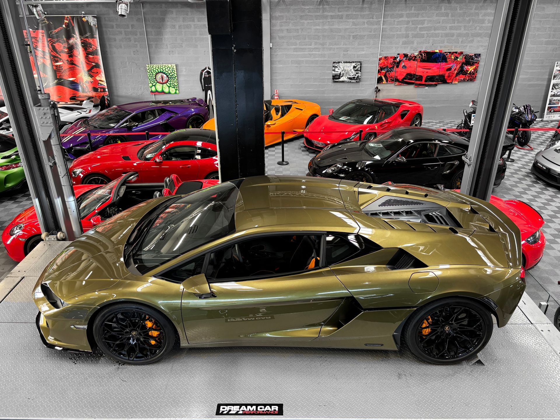 LAMBORGHINI TEMERARIO 4.0 V8 – TVA apparente – Verde Gea – lift