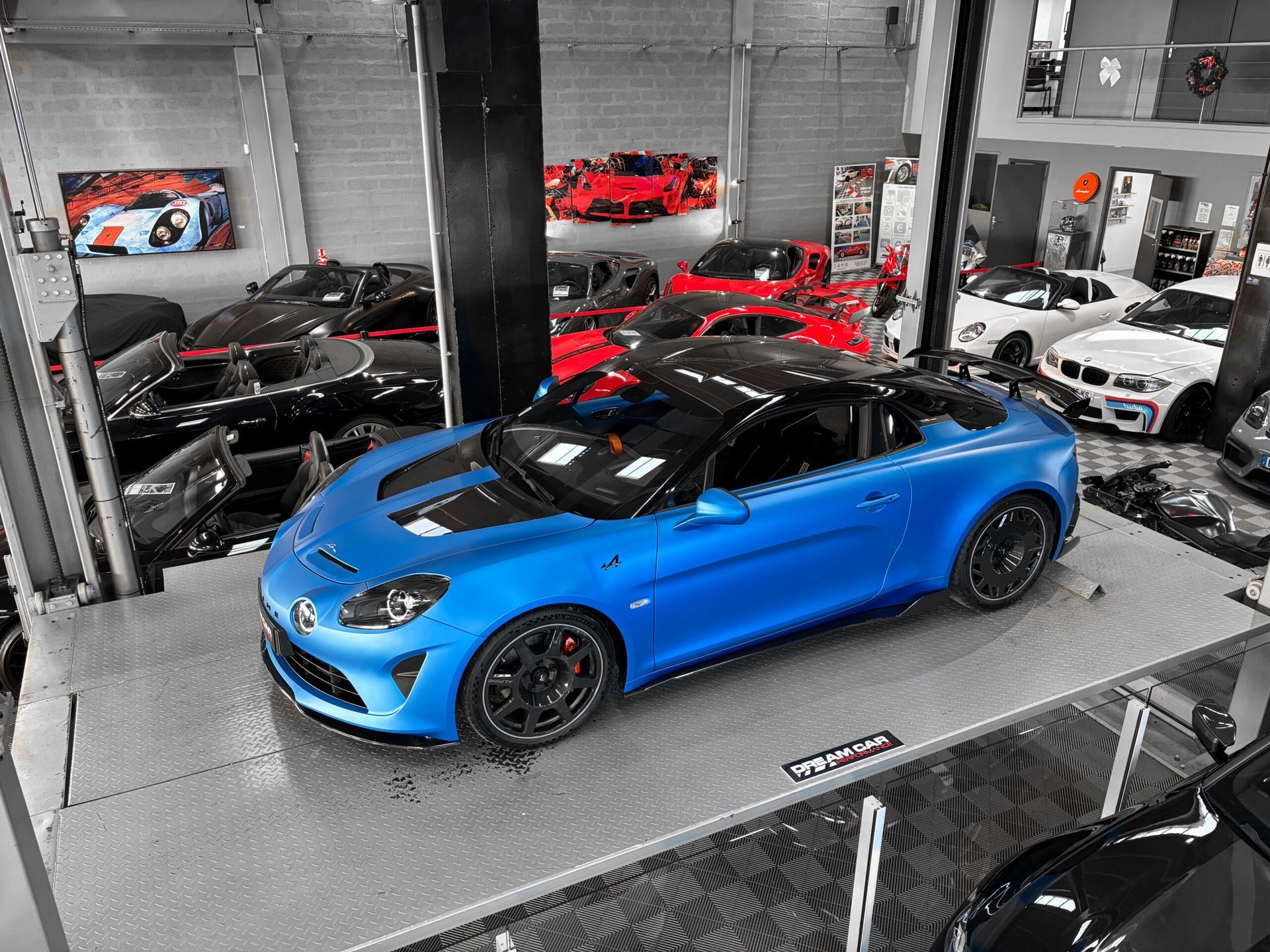Alpine A110 R bleue