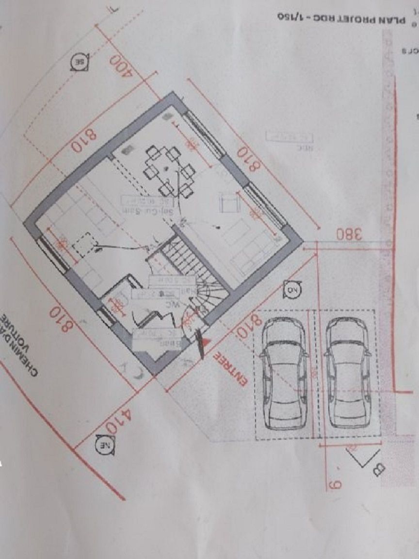 Schéma d'installation de borne électrique