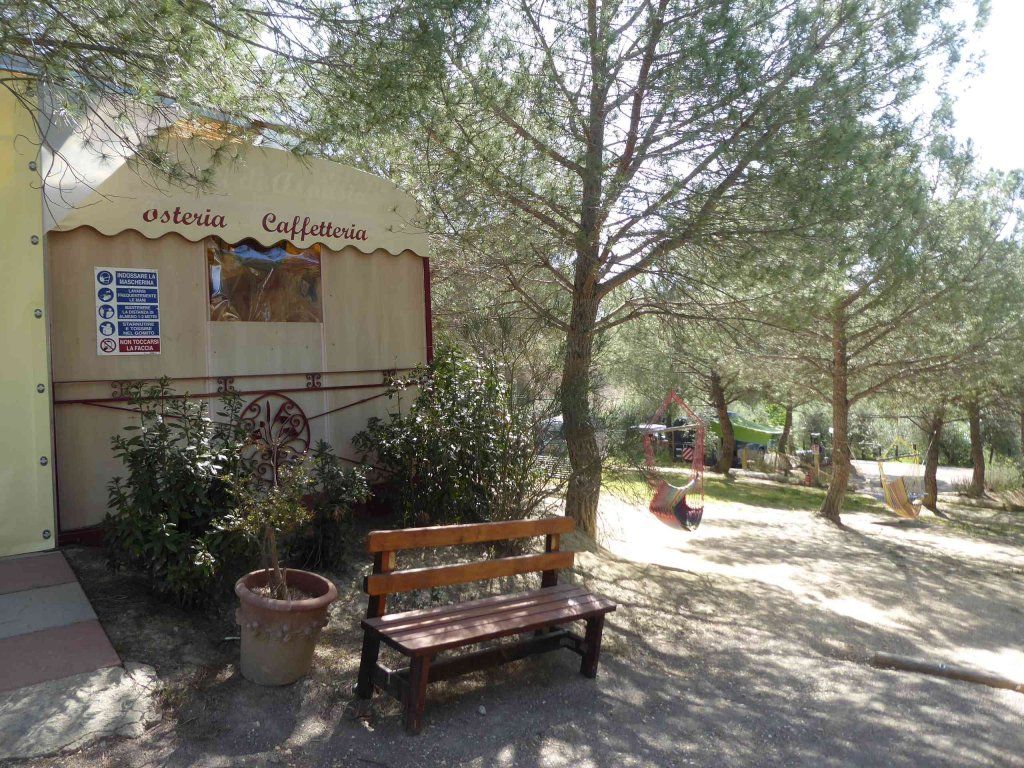 Trattoria von hinten