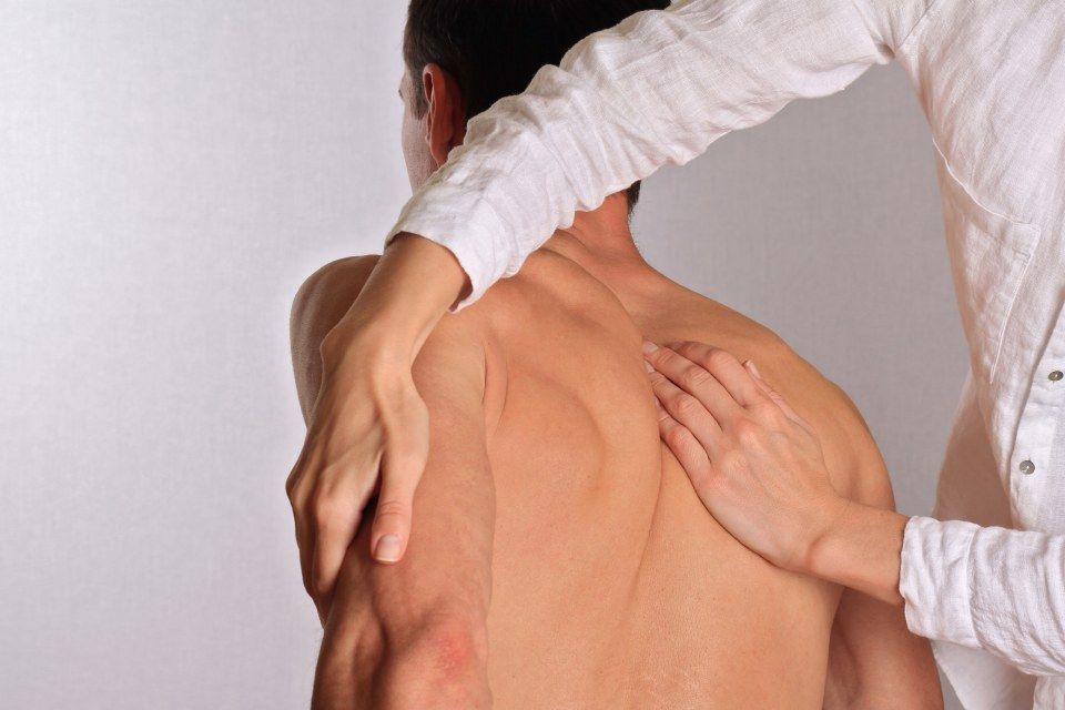 Schulterbehandlung