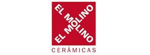 Un logotipo en blanco y negro para mayolica azulejos sobre un fondo blanco.