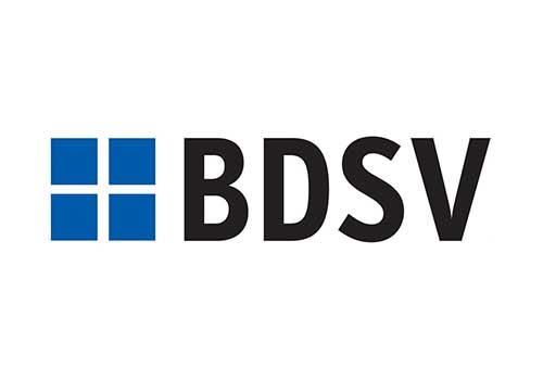 Das BDV-Logo ist blau und schwarz auf weißem Grund.