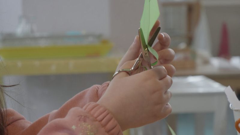 activité de découpage