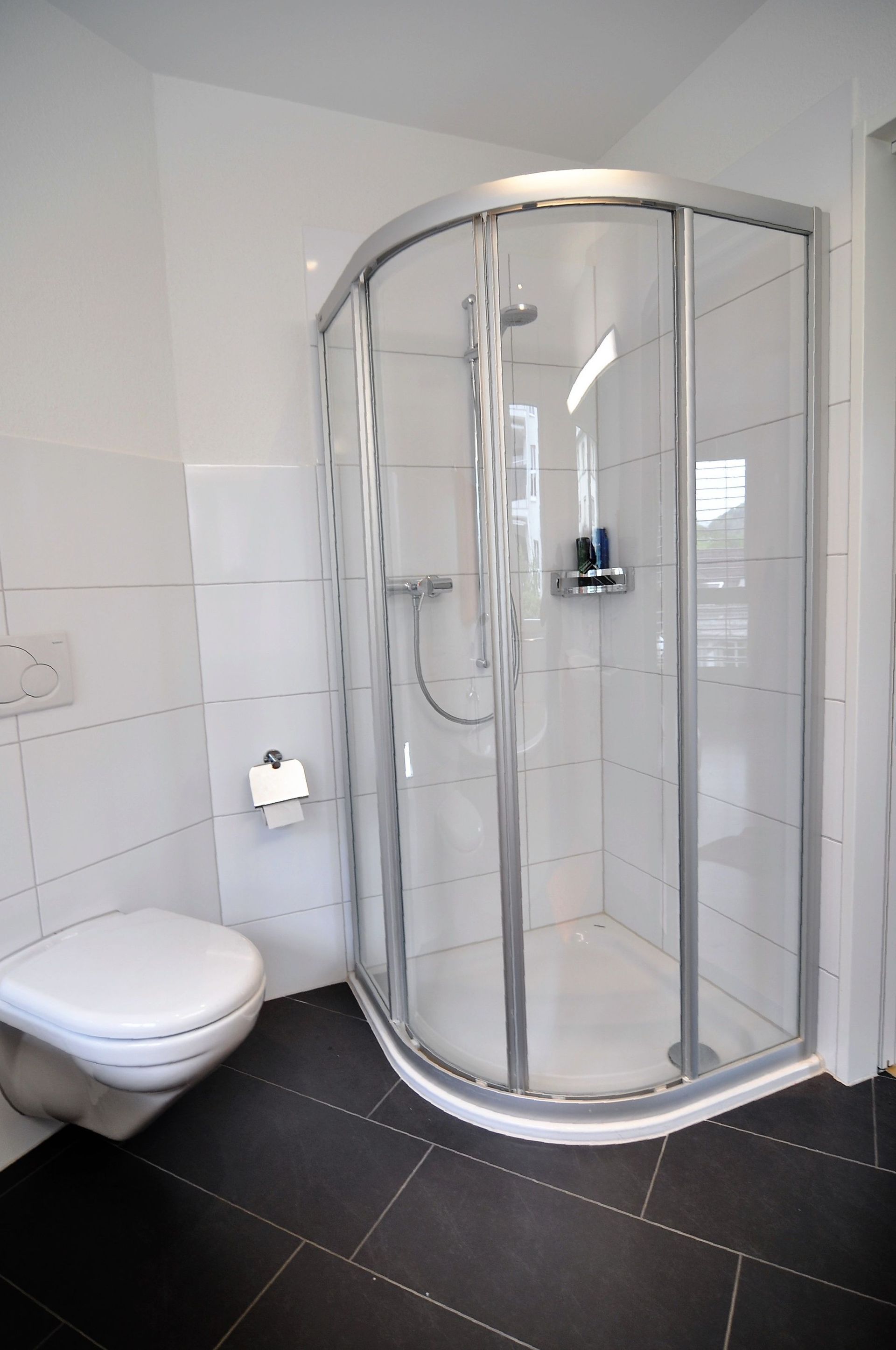 Duschkabine Viertelkreis