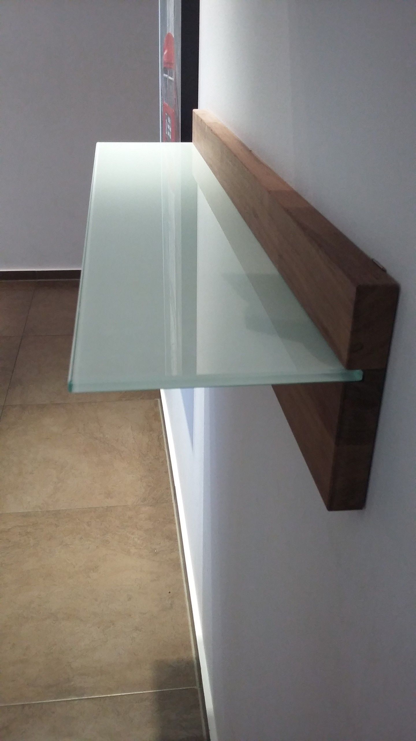Sideboard-Glas Holz