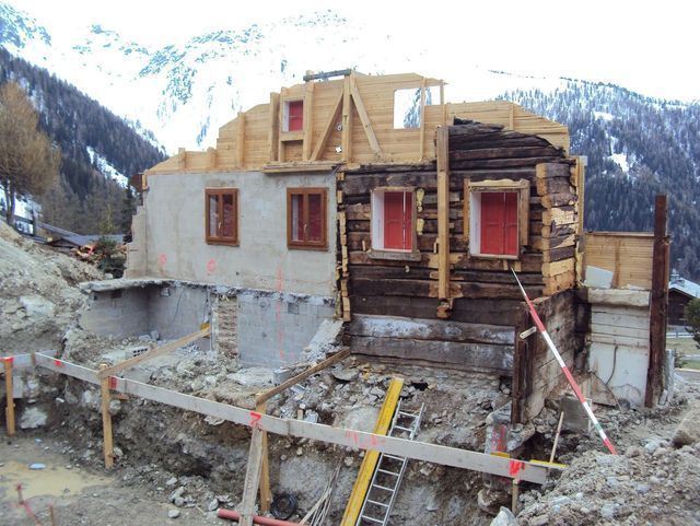 maison en destruction