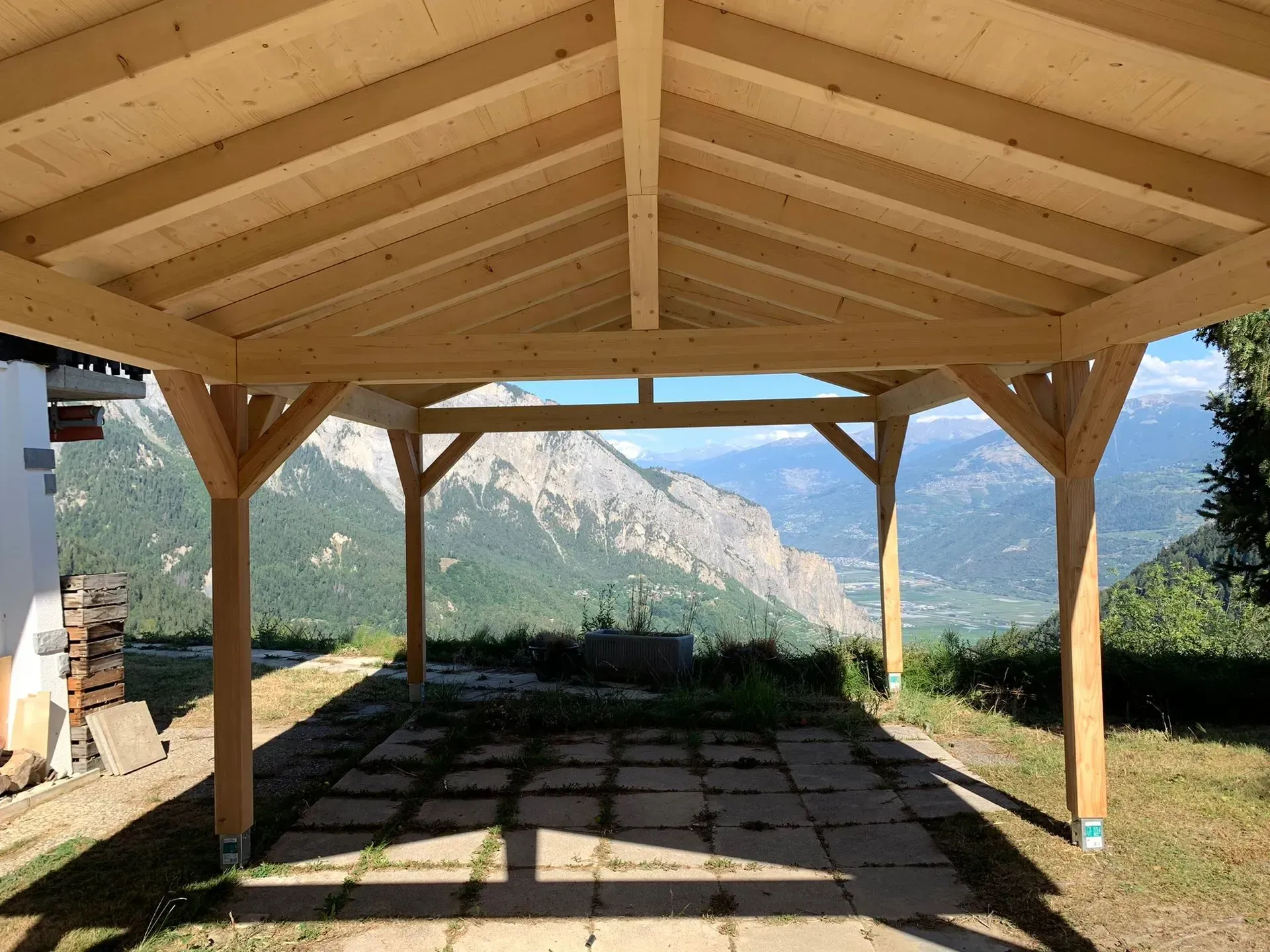 Construction en bois - Charpenterie Michellod SA