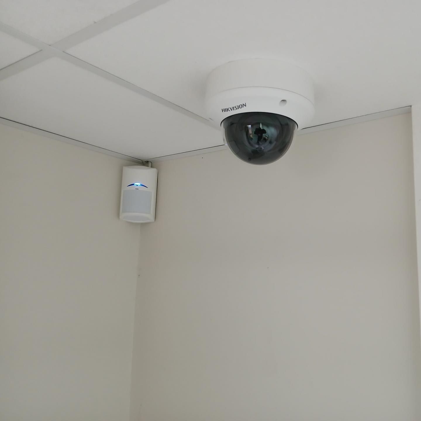 Caméra de surveillance et détecteur de mouvement