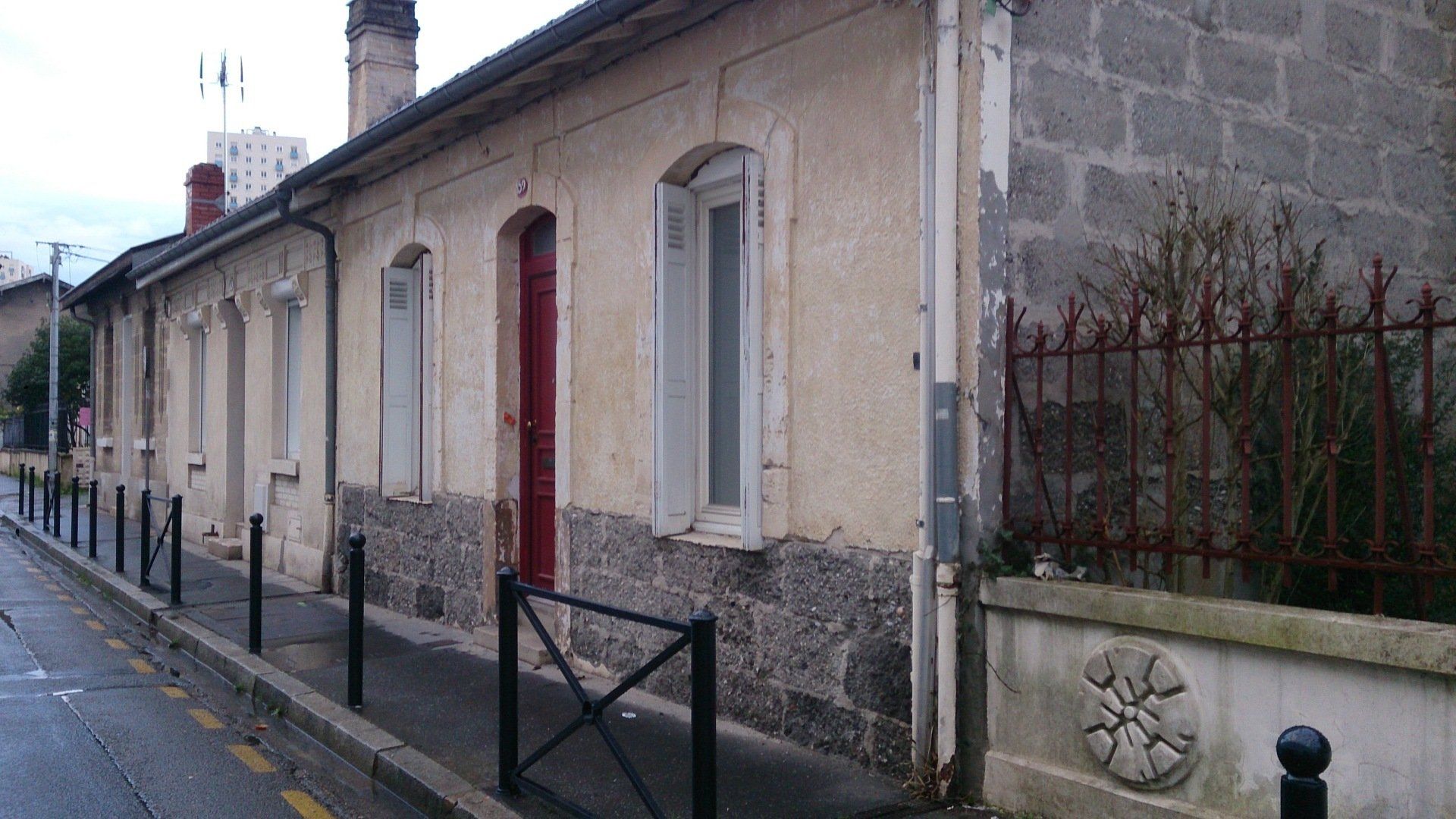 rénovation façade vieille