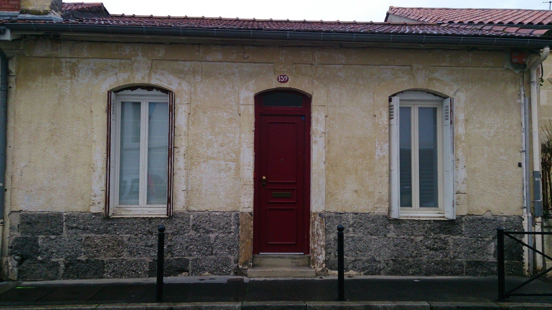 rénovation façade abîmée