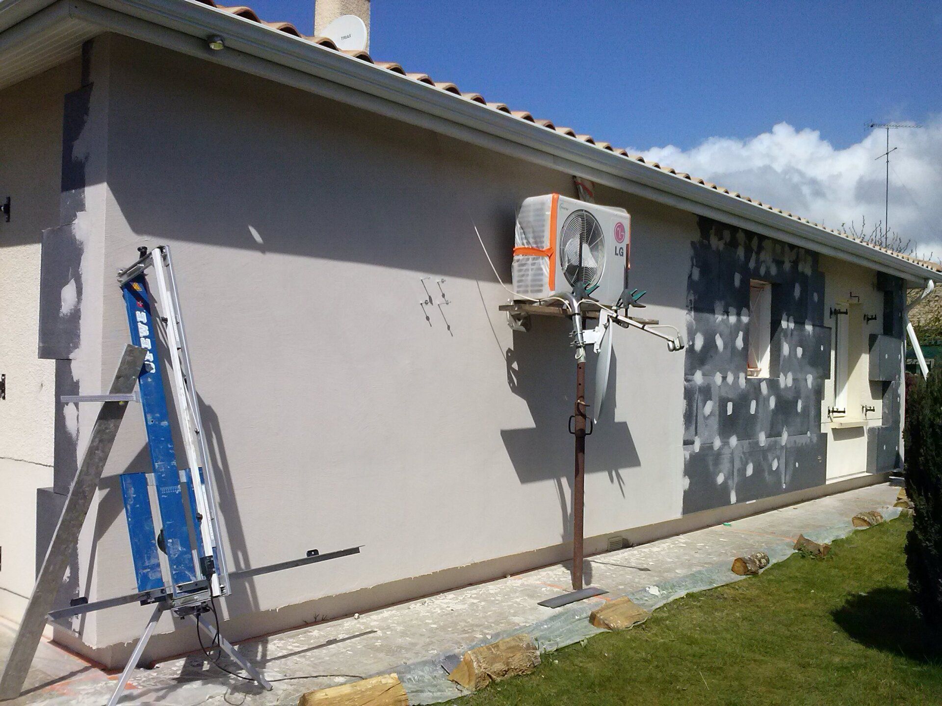 travaux isolation suspendus