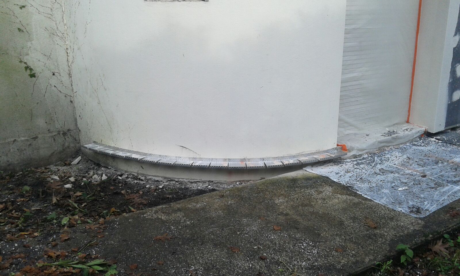 travaux isolation gros plan