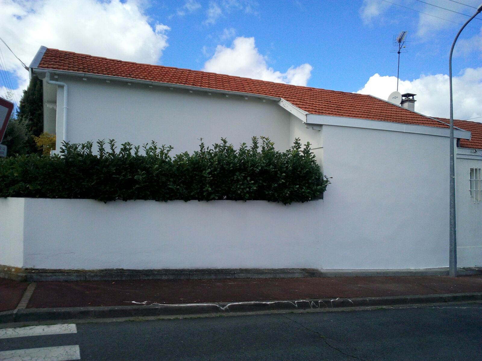 rénovation façade cour