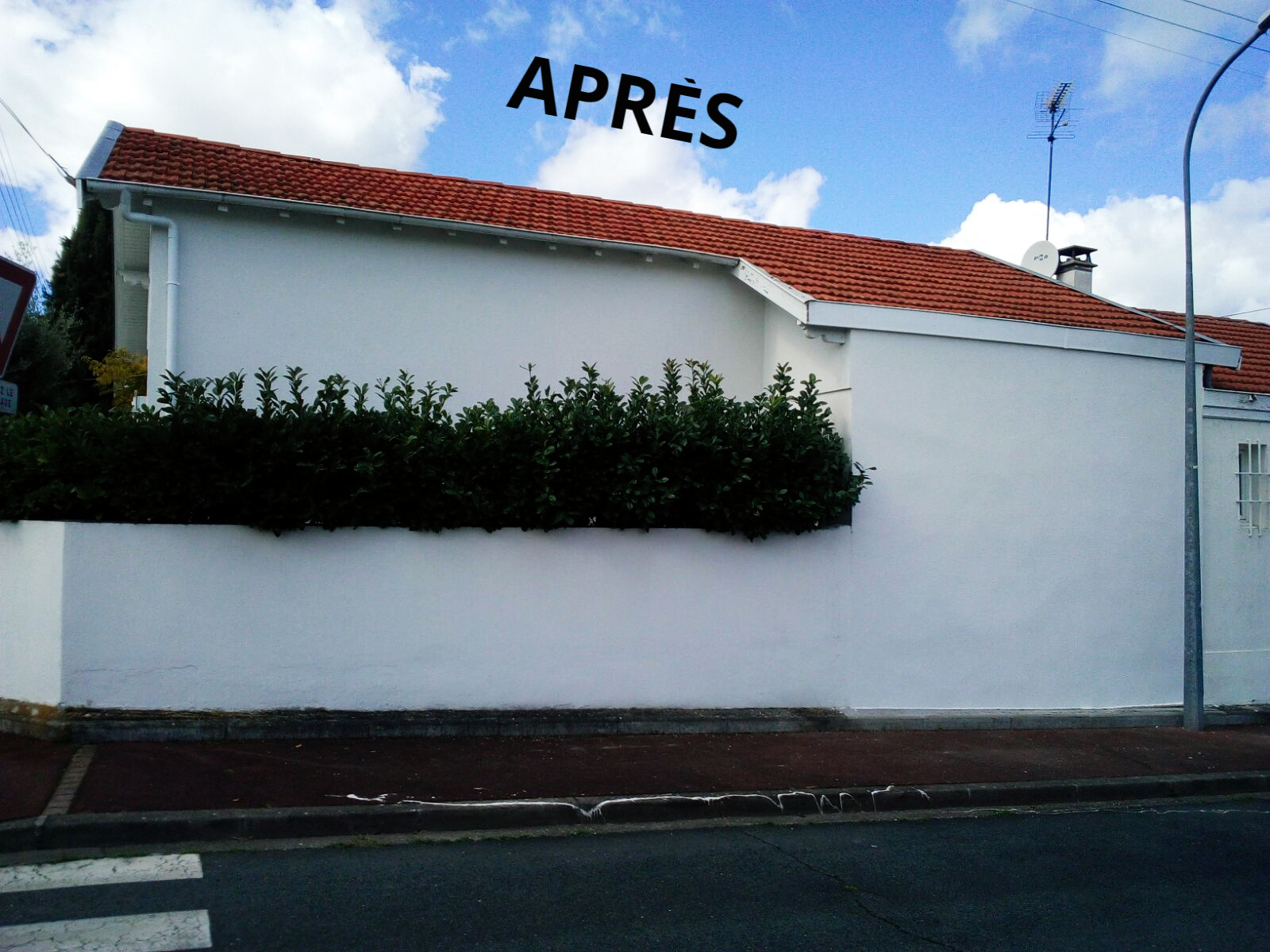 Après nettoyage de façades