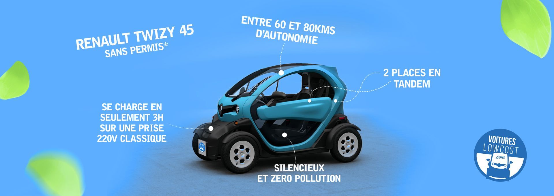 Caractéristiques de la Renault Twizy