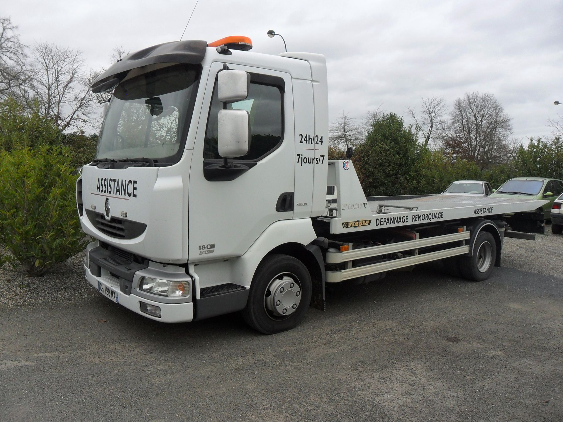 Dépanneuse du garage