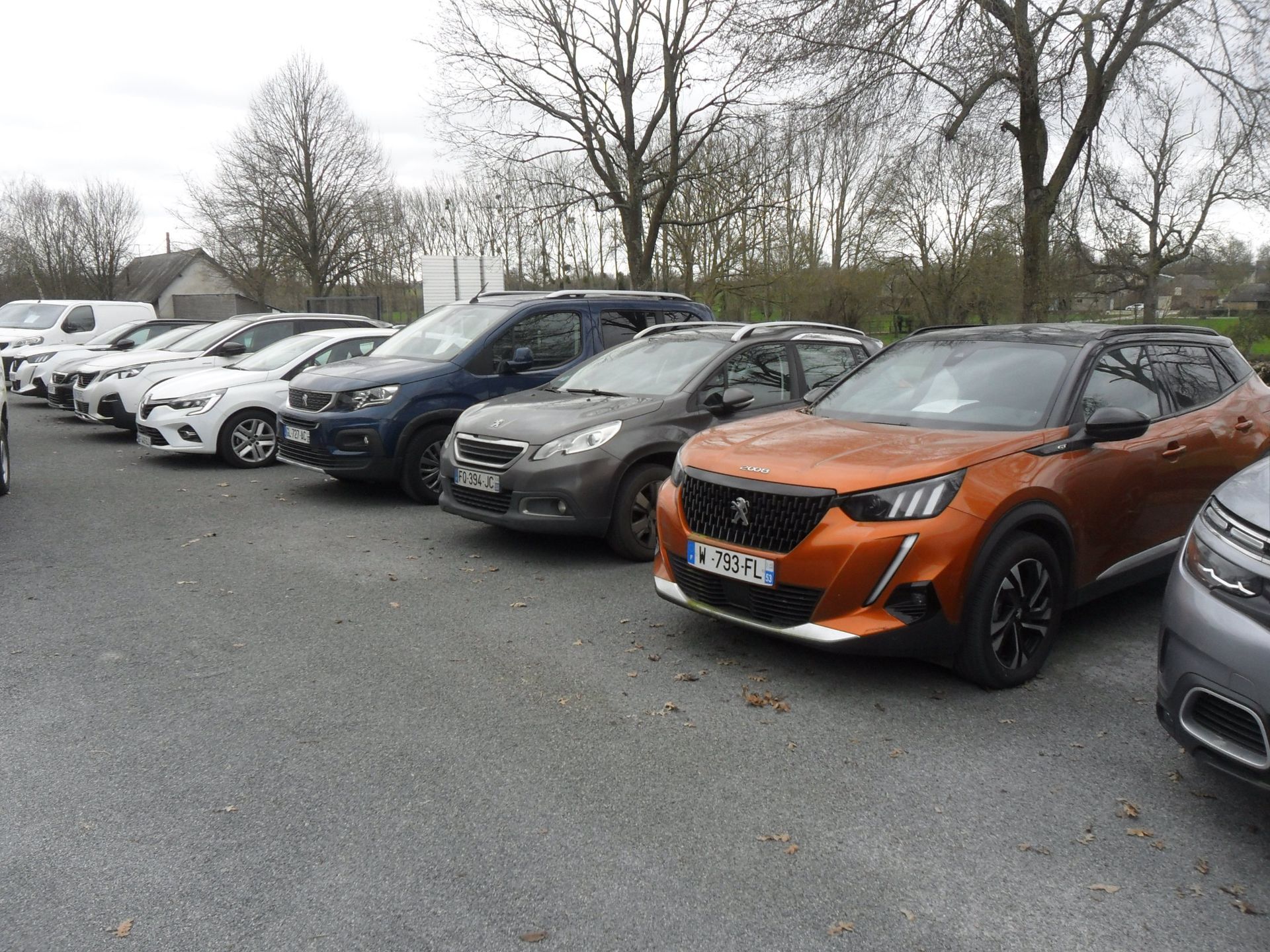 Parc de véhicules du garage 1