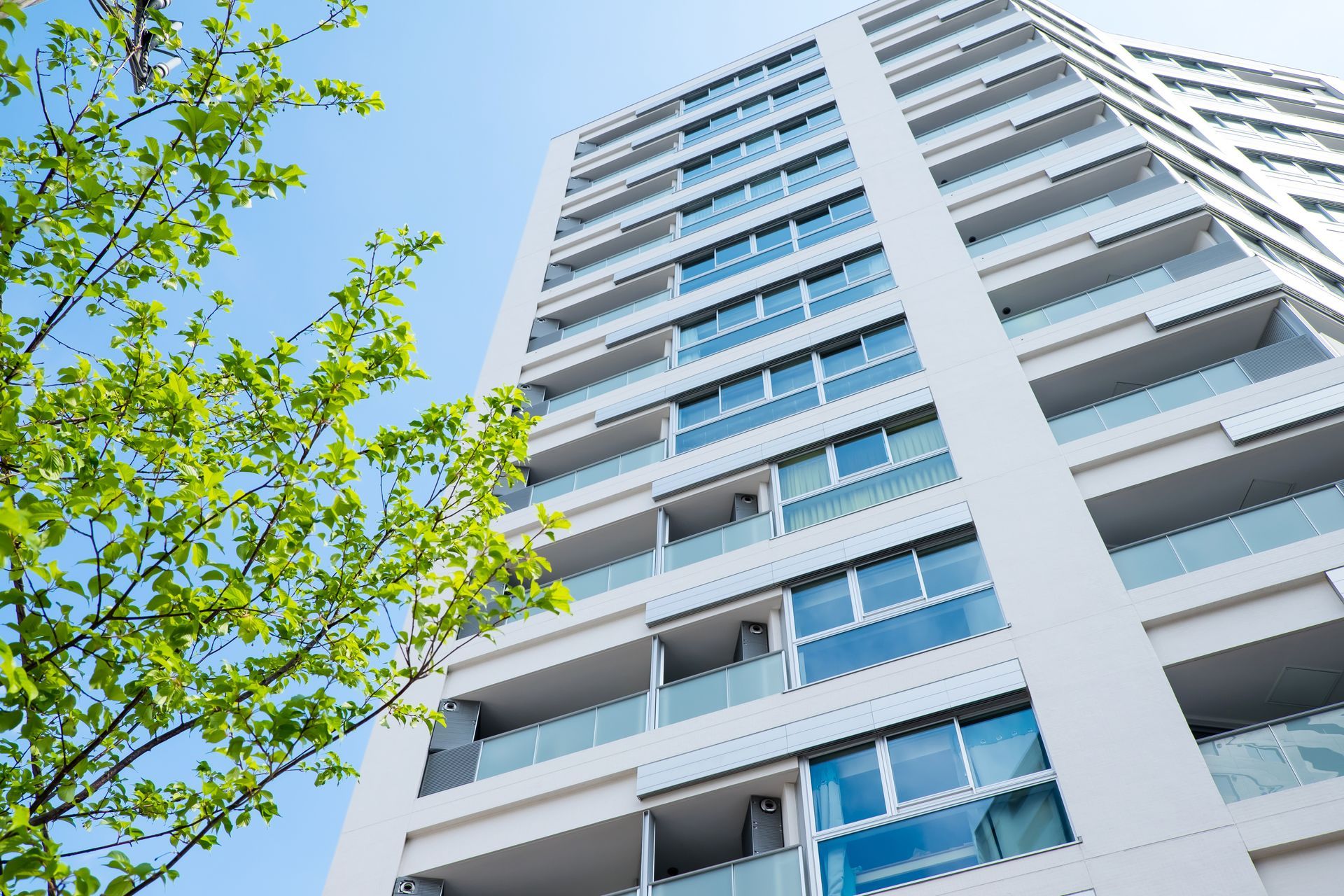 Immeuble du 20e arrondissement de Paris en contrat avec Nett Services