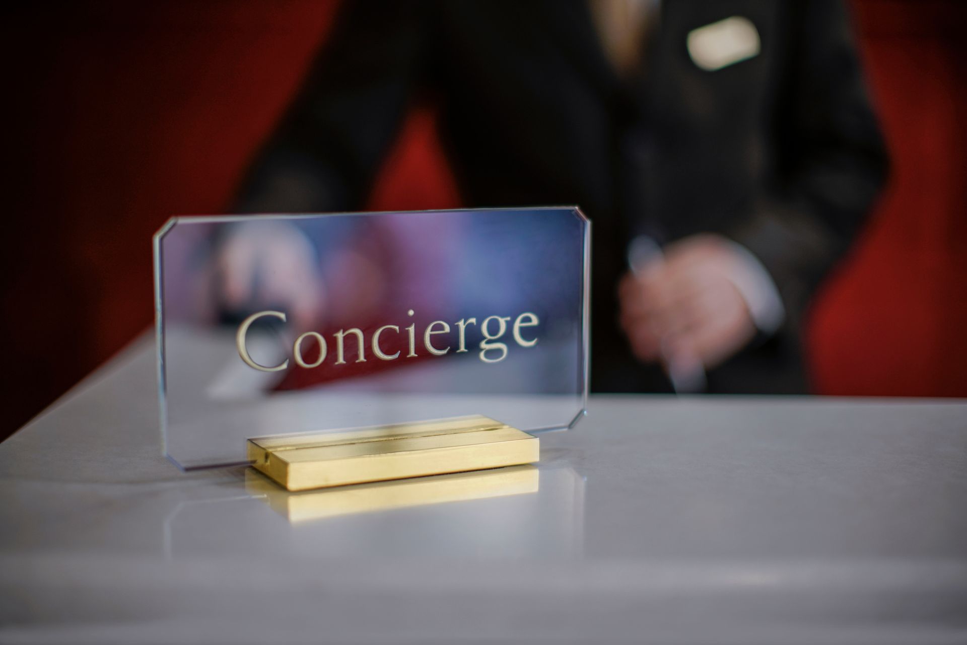 Un service de conciergerie