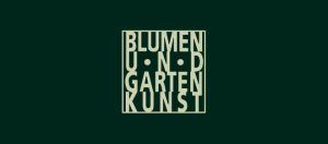 Blumen und Gartenkunst Logo