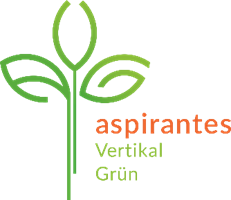 aspirantes Vertikal Grün Logo
