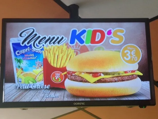 Menu enfant