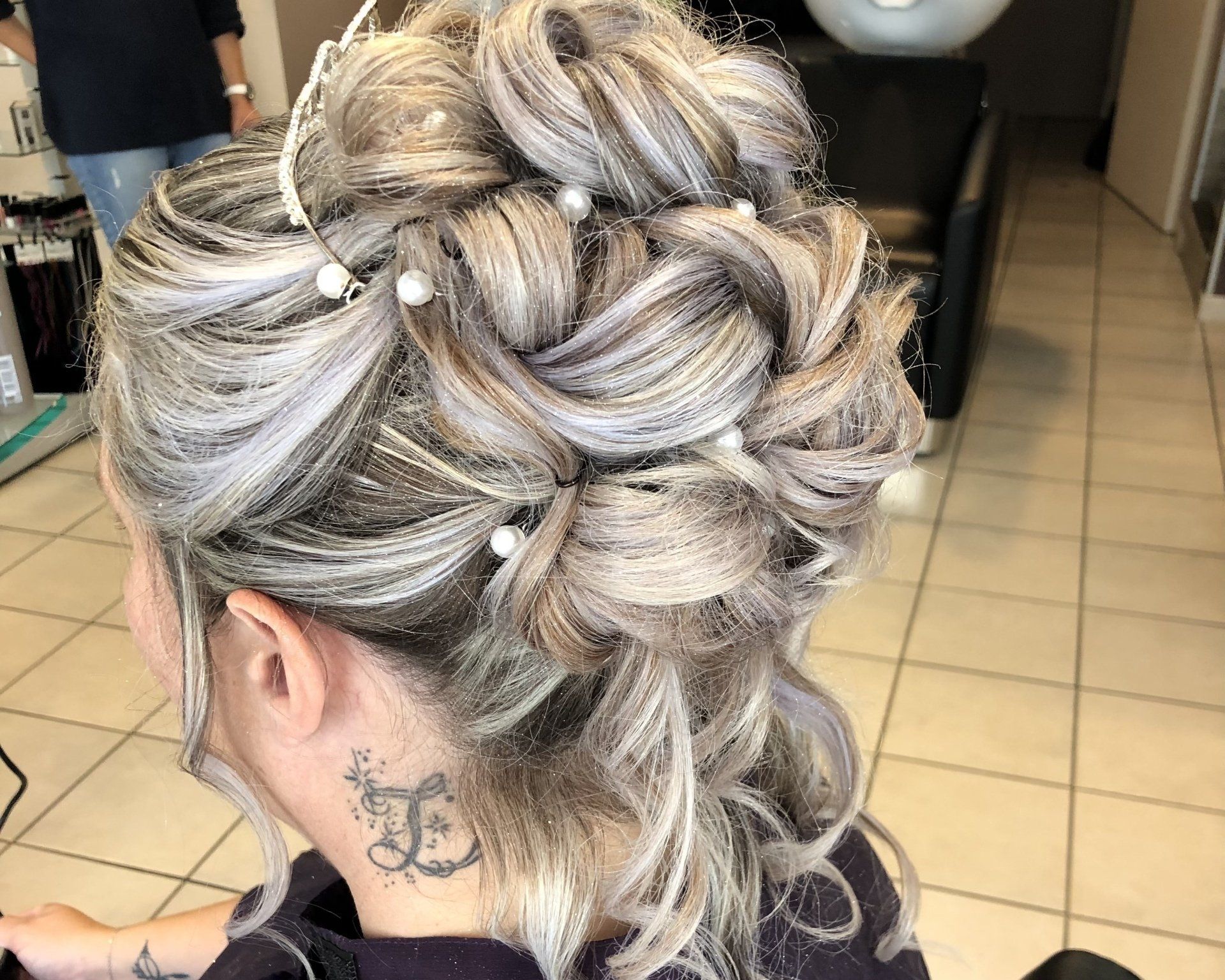 Chignon mariée