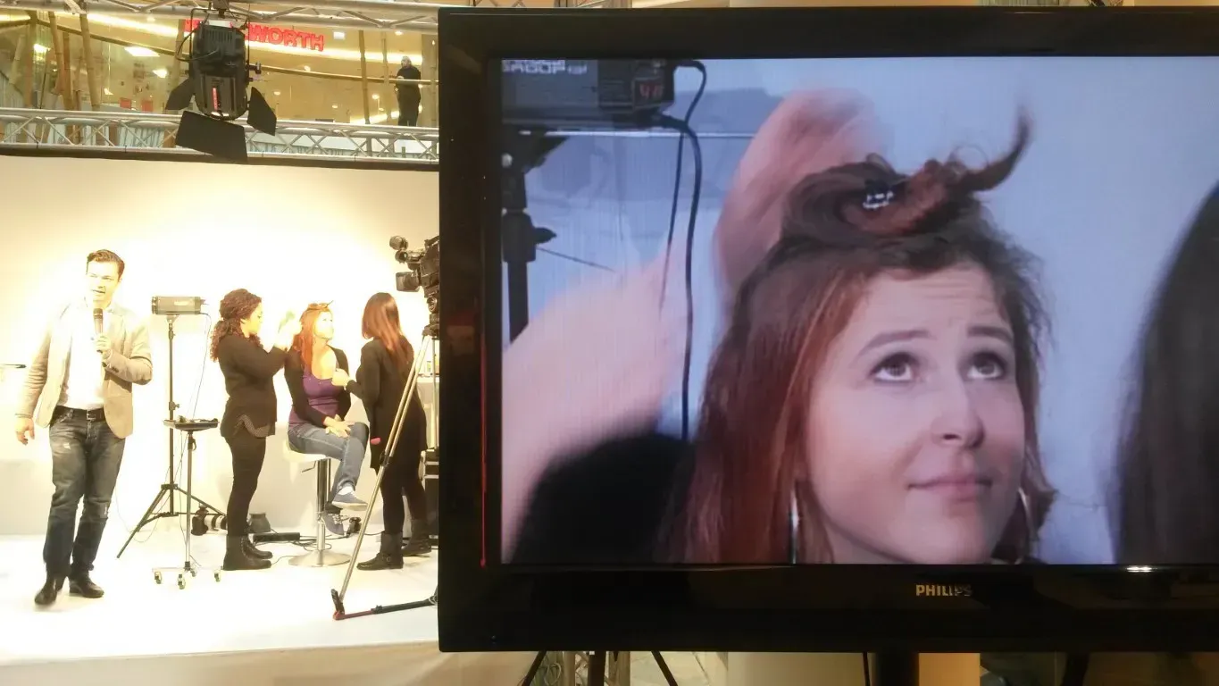 Livestream einer Fernsehproduktion