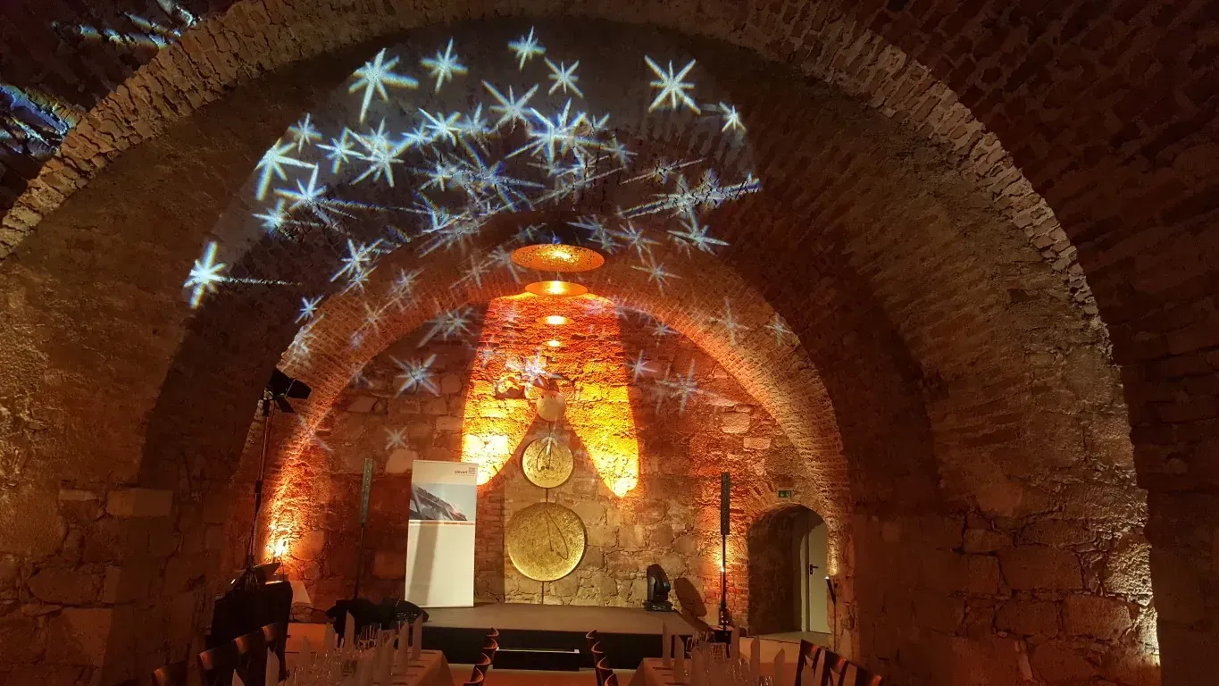 Hochzeitsveranstaltung im Gewölbe Schloss Erbach