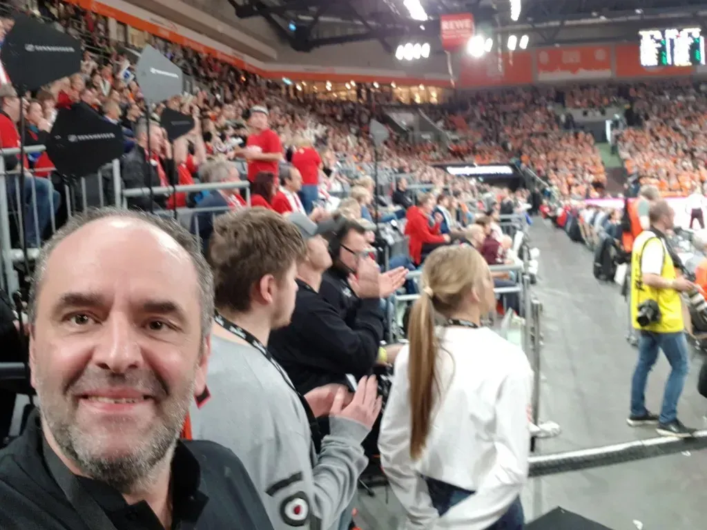 Aufbau der Veranstaltung der 1. Basketball-Bundesliga BBL