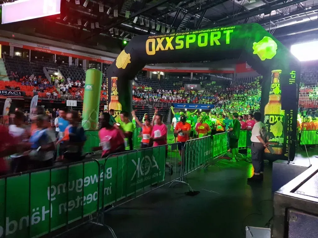 Marathonläufer des Events OXXSPORT