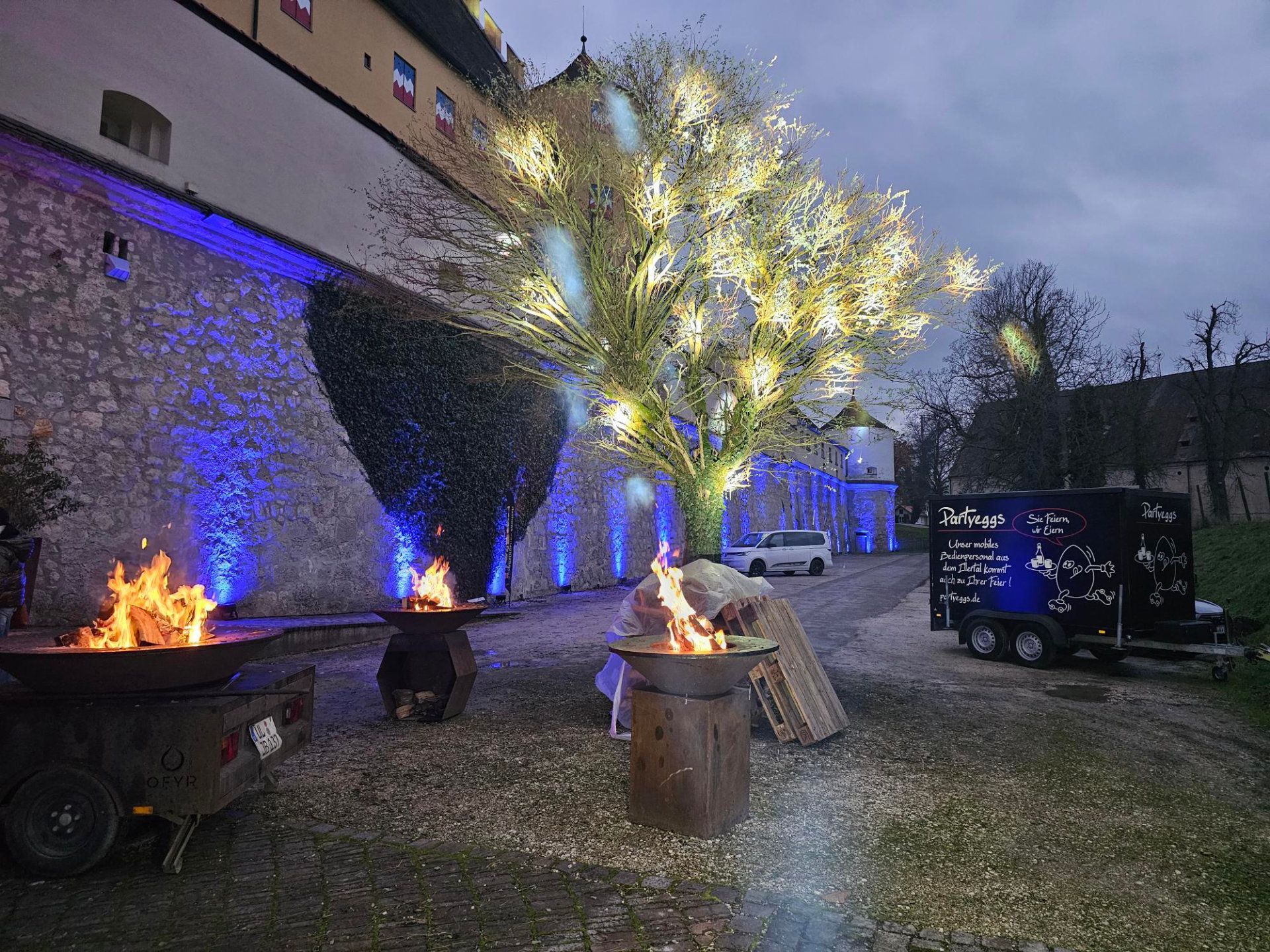 52. Ulmer TOPLOUNGE Event in unserer Partner Location Schloss Erbach