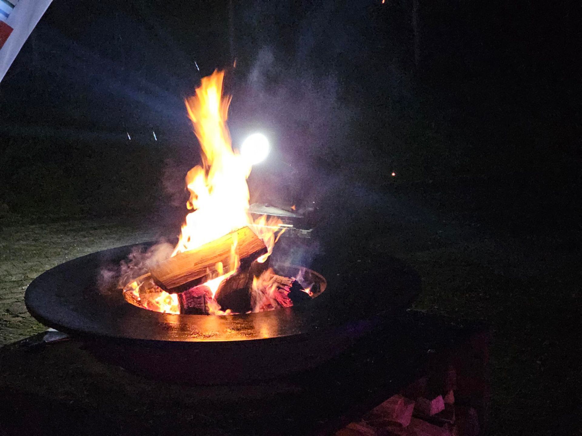 Feuerschalen im Schloss Erbach